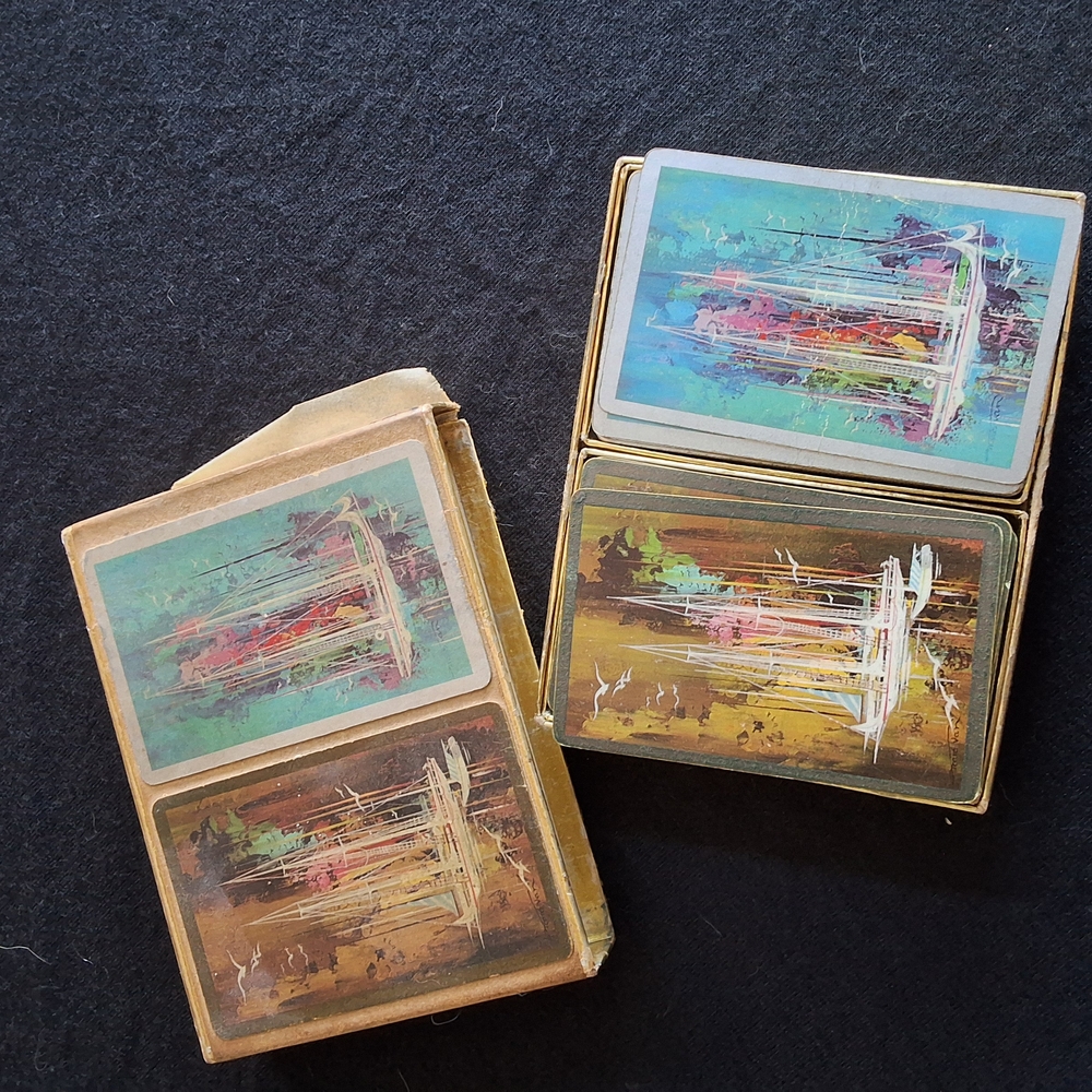 Abstract Art Playing Cards Set